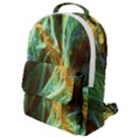 Abstract Illusion Flap Pocket Backpack (Small) View1