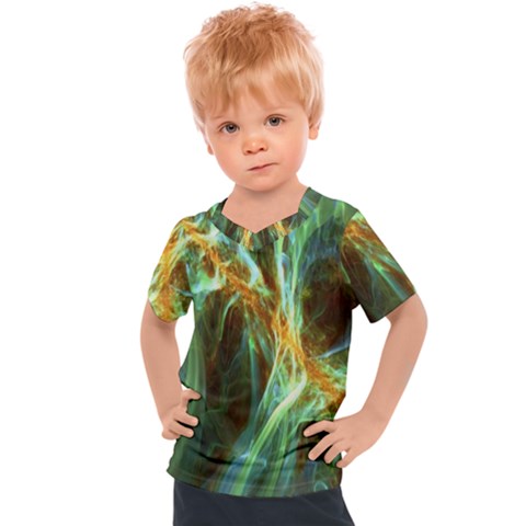 Abstract Illusion Kids  Sports Tee by Sparkle