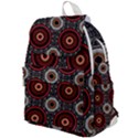 Tribal Aztec Mandala Art Top Flap Backpack View1