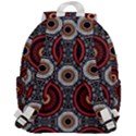 Tribal Aztec Mandala Art Top Flap Backpack View3