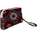 Tribal Aztec Mandala Art Wristlet Pouch Bag (Small) View2