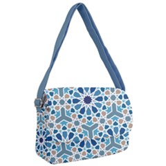 Arabic Geometric Design Pattern  Courier Bag by LoolyElzayat