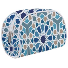 Arabic Geometric Design Pattern  Makeup Case (medium) by LoolyElzayat