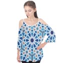 Arabic Geometric Design Pattern  Flutter Tees View1