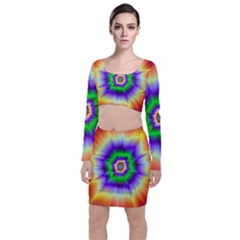 Psychedelic Big Bang Top And Skirt Sets by Filthyphil