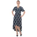 Anchors  Front Wrap High Low Dress View1