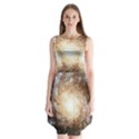 Galaxy Space Sleeveless Chiffon Dress   View1