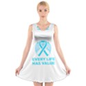 Child Abuse Prevention Support  V-Neck Sleeveless Dress View1