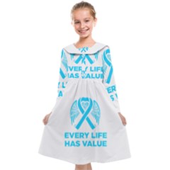 Child Abuse Prevention Support  Kids  Midi Sailor Dress by artjunkie