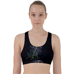 Galaxy Space Back Weave Sports Bra by Sabelacarlos