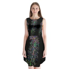 Galaxy Space Sleeveless Chiffon Dress   by Sabelacarlos