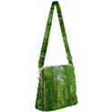 In the forest the fullness of spring, green, Zipper Messenger Bag View1