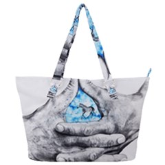 Hands Horse Hand Dream Full Print Shoulder Bag by HermanTelo