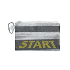 Asphalt Begin Bright Expectation Canvas Cosmetic Bag (small) by HermanTelo