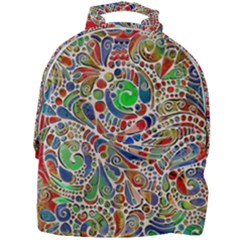 Pop Art - Spirals World 1 Mini Full Print Backpack by EDDArt