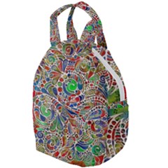 Pop Art - Spirals World 1 Travel Backpacks by EDDArt