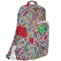 Pop Art - Spirals World 1 Double Compartment Backpack View2