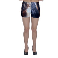 Digital Geometry Skinny Shorts by Sparkle