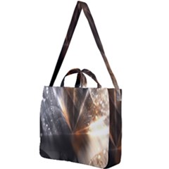 Flash Light Square Shoulder Tote Bag by Sparkle