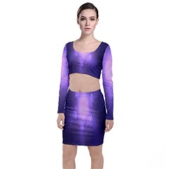 Violet Spark Top And Skirt Sets by Sparkle