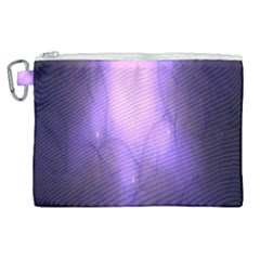 Violet Spark Canvas Cosmetic Bag (xl) by Sparkle