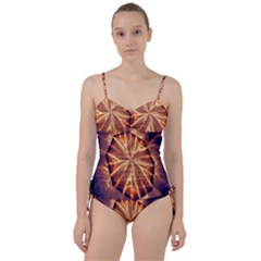 Sun Fractal Sweetheart Tankini Set by Sparkle