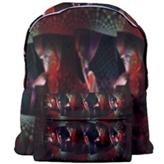 Twist Flower Giant Full Print Backpack by Sparkle