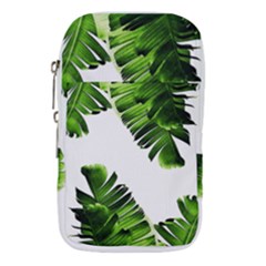 Green Banana Leaves Waist Pouch (small) by goljakoff