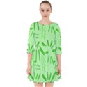 Electric Lime Smock Dress View1