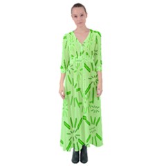 Electric Lime Button Up Maxi Dress by Janetaudreywilson