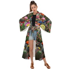 Cactus Maxi Kimono by Sparkle