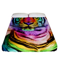 Rainbowtiger Fitted Sheet (california King Size) by Sparkle