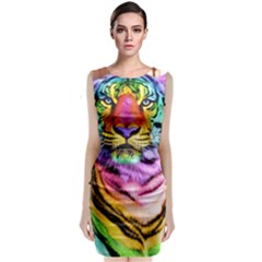 Rainbowtiger Sleeveless Velvet Midi Dress by Sparkle