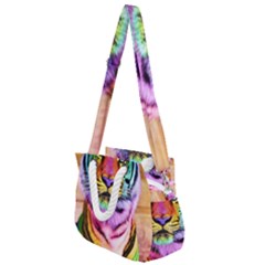 Rainbowtiger Rope Handles Shoulder Strap Bag by Sparkle