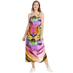 Rainbowtiger Boho Sleeveless Summer Dress by Sparkle