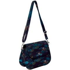 Realeafs Pattern Saddle Handbag by Sparkle