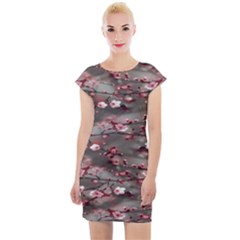 Realflowers Cap Sleeve Bodycon Dress by Sparkle