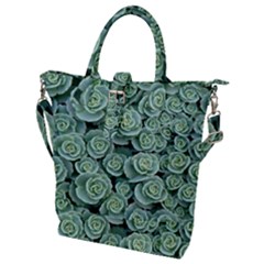 Realflowers Buckle Top Tote Bag by Sparkle