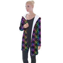 Rainbow Sparks Longline Hooded Cardigan by Sparkle