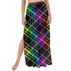 Rainbow Sparks Maxi Chiffon Tie-up Sarong by Sparkle