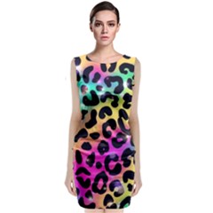 Animal Print Classic Sleeveless Midi Dress by Sparkle