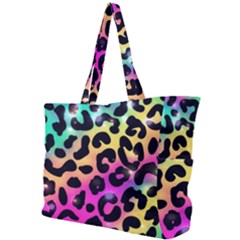 Animal Print Simple Shoulder Bag by Sparkle