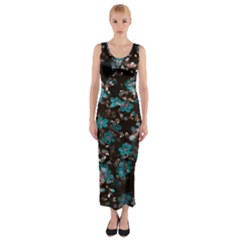 Realflowers Fitted Maxi Dress by Sparkle