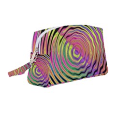 Rainbowwaves Wristlet Pouch Bag (medium) by Sparkle