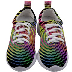 Rainbowwaves Kids Athletic Shoes by Sparkle