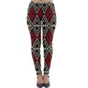 Motif Boho Style Geometric Lightweight Velour Leggings View1