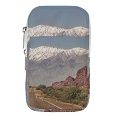 Empty Highway Landscape, La Rioja, Argentina Waist Pouch (small) by dflcprintsclothing