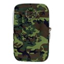 Forest camo pattern, army themed design, soldier Waist Pouch (Large) View2