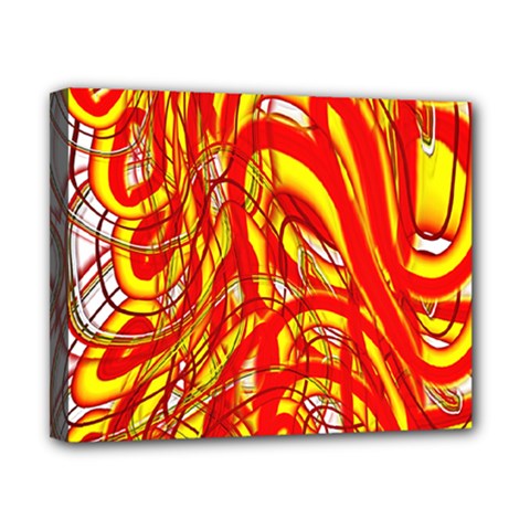 Fire On The Sun Canvas 10  X 8  (stretched) by ScottFreeArt