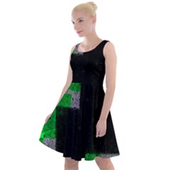 Abstract Tiles Knee Length Skater Dress by essentialimage